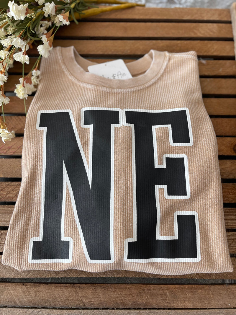 Mystery Nebraska Corded Sweatshirt