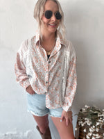 Willow Button Up Floral Top