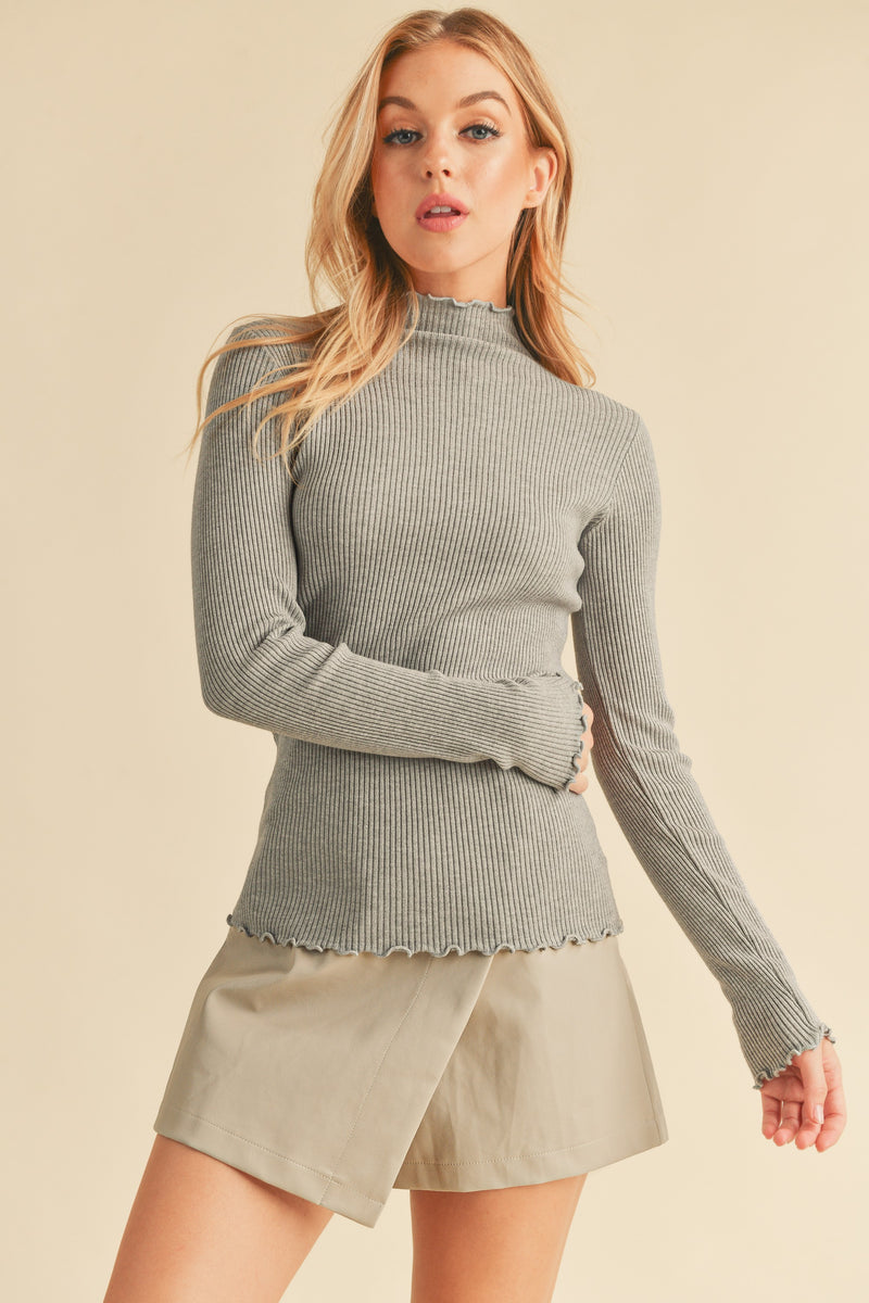 Marcey Sweater - Heather Gray