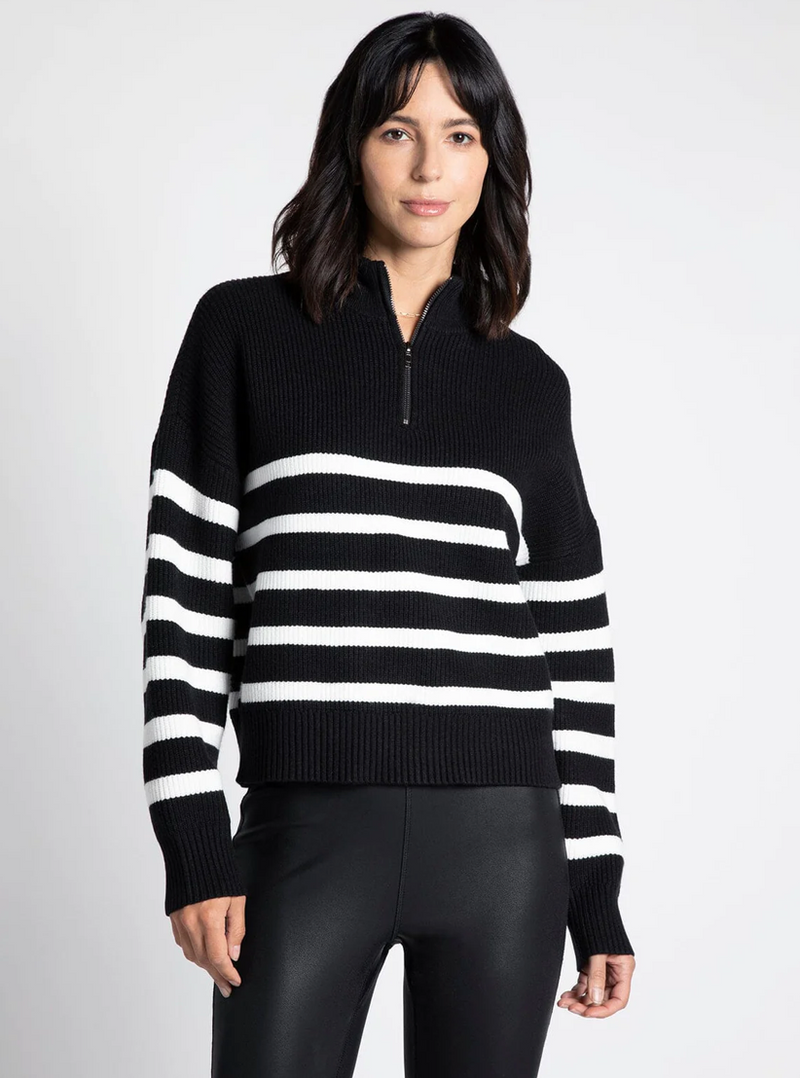 Russell Pullover in Black & White