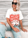 Nebraska Huskers 1869 Helmet Tee