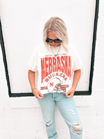 Nebraska Huskers 1869 Helmet Tee