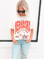 Nebraska Huskers 1869 Helmet Tee