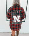 Red & Black Nebraska Plaid