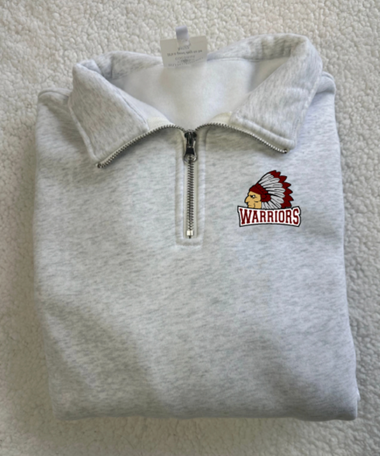 Warriors Embroidered Quarter Zip