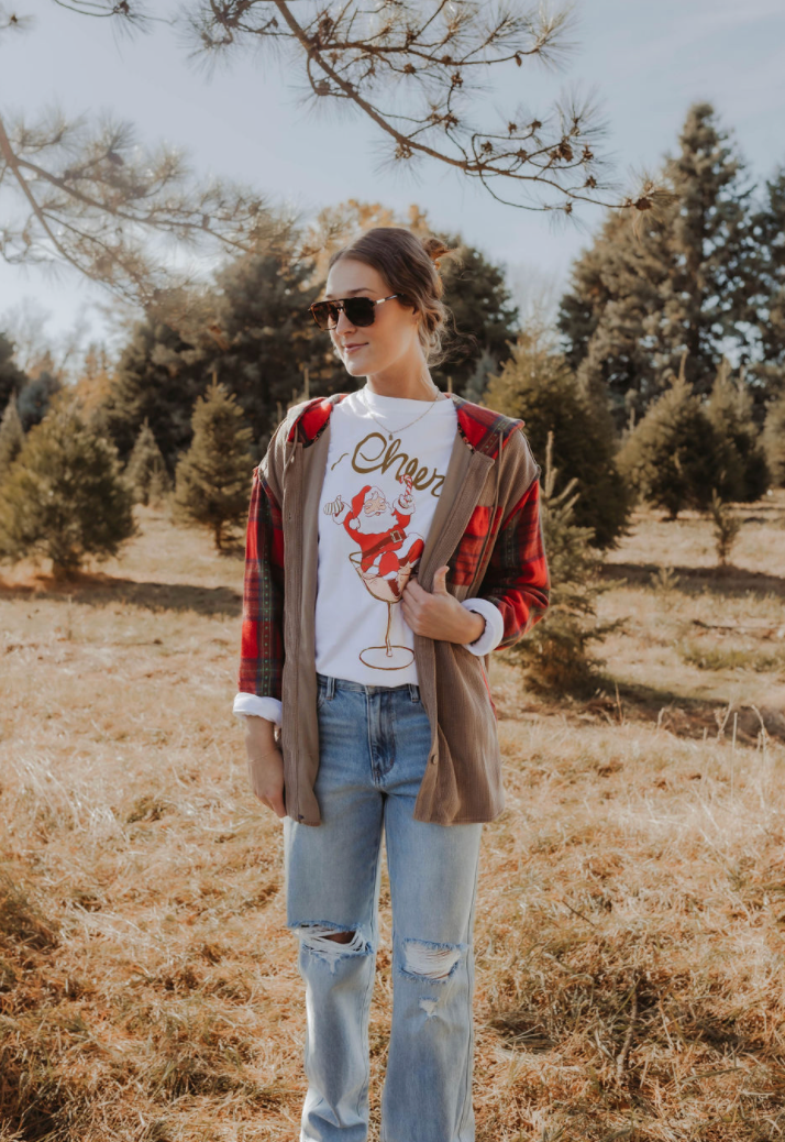 Christmas Cheers Long Sleeve Tee