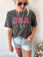 USA Cropped Tee