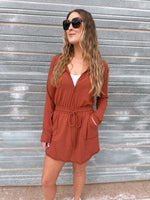 Terracotta Skort Dress