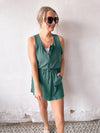 Sleeveless Skort Dress in Smoked Spruce